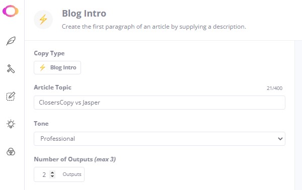 ContentBot blog intro template