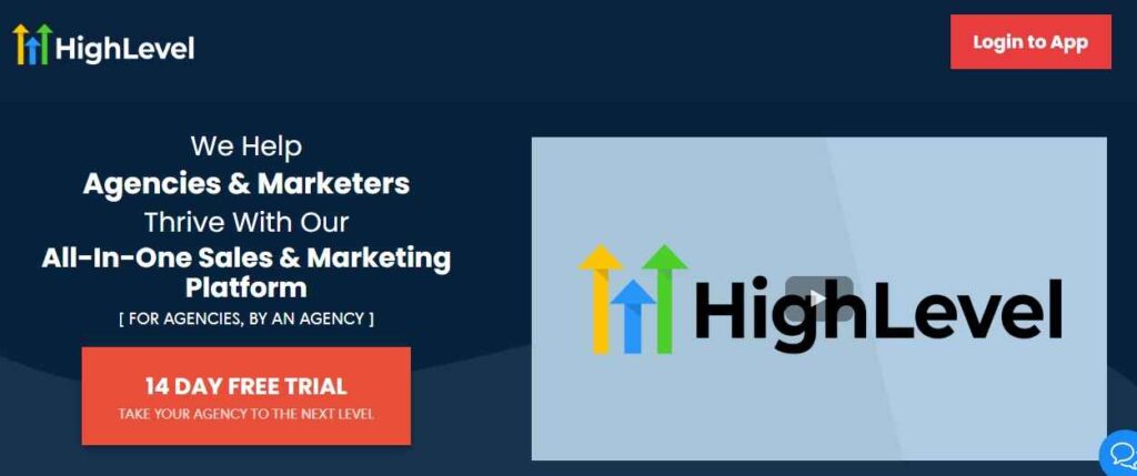 GoHighLevel vs ActiveCampaign - HighLevel Homepage