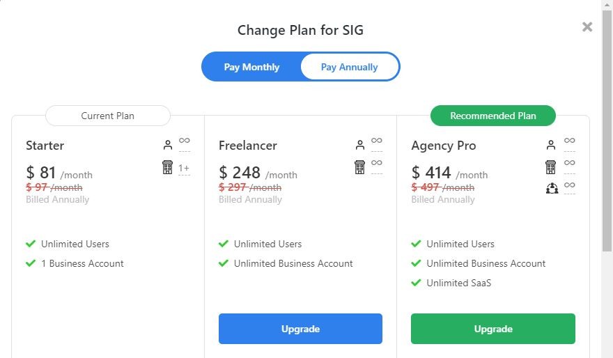 GoHighLevel Annual Subscription Upgrade