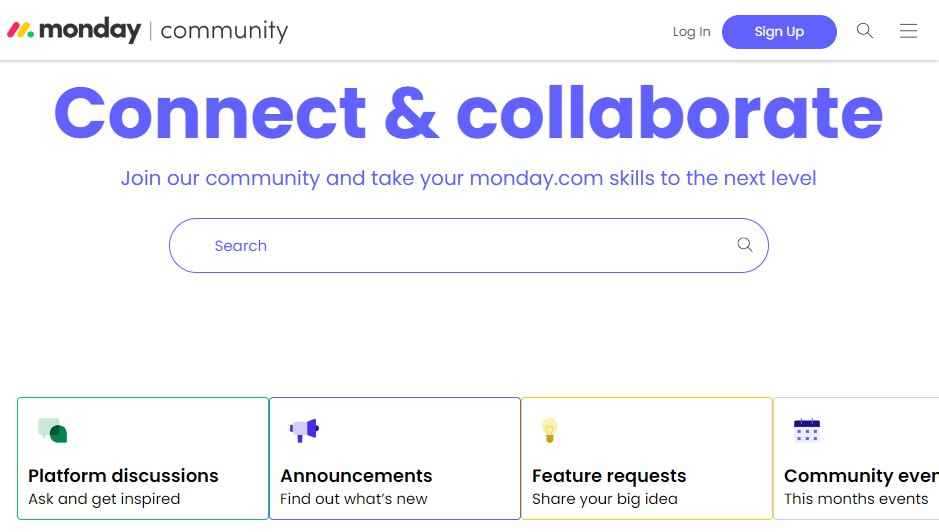 Monday.com communities