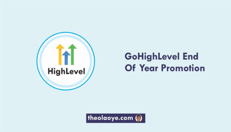 GoHighLevel End of Year Promotion