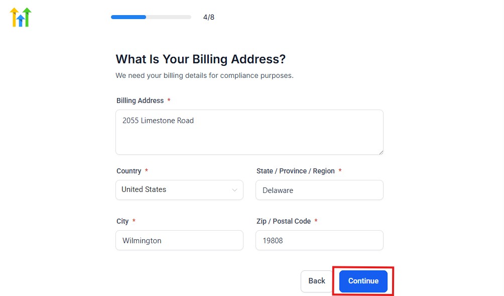 GoHighLevel Onboarding Question New Interface Word Image 3