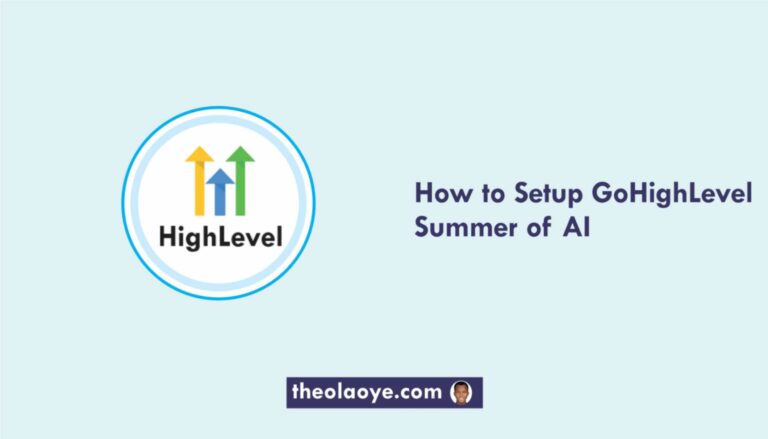 How to Setup GoHighLevel Summer of AI