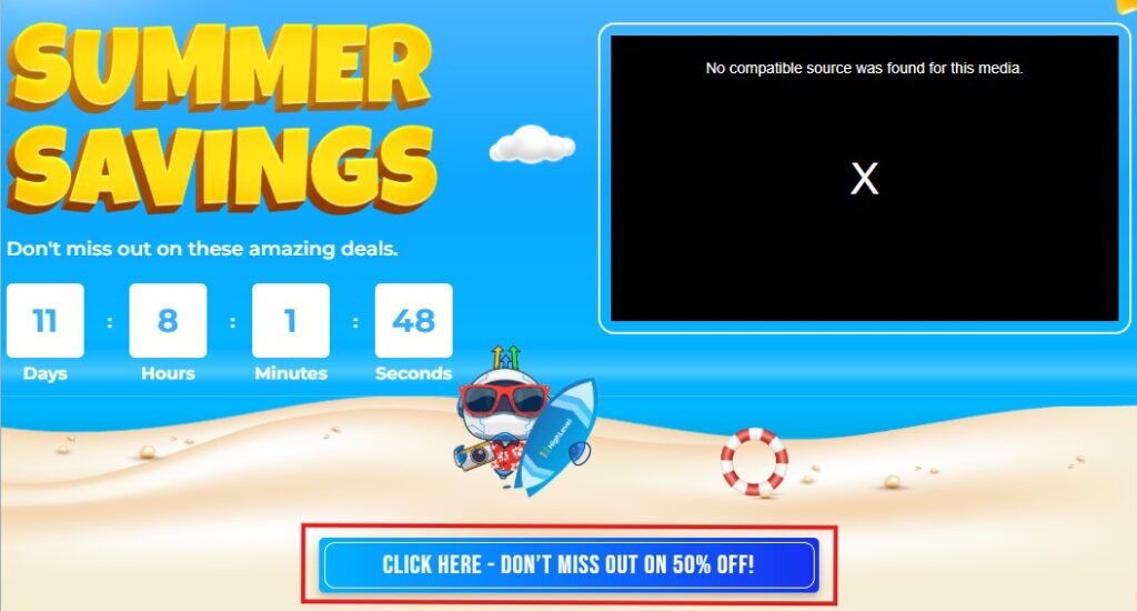 GoHighLevel Summer Promo Sign Up Word Image 1