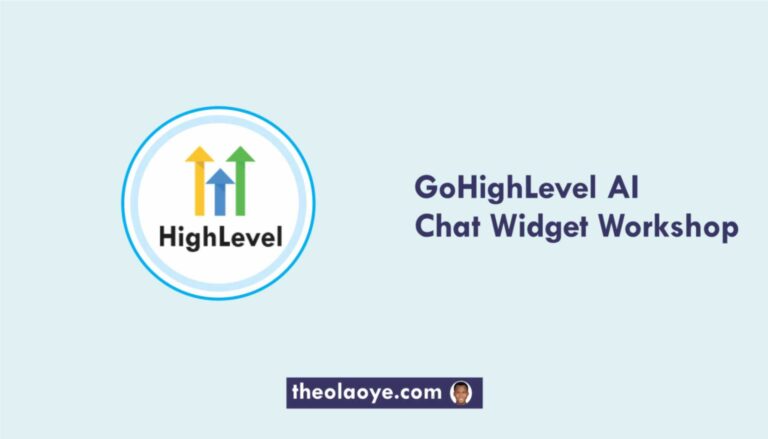 GoHighLevel AI Chat Widget Workshop