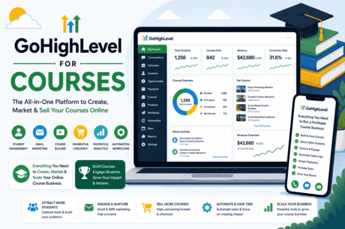 GoHighLevel for Courses: (Helpful Tutorial) » Theolaoye