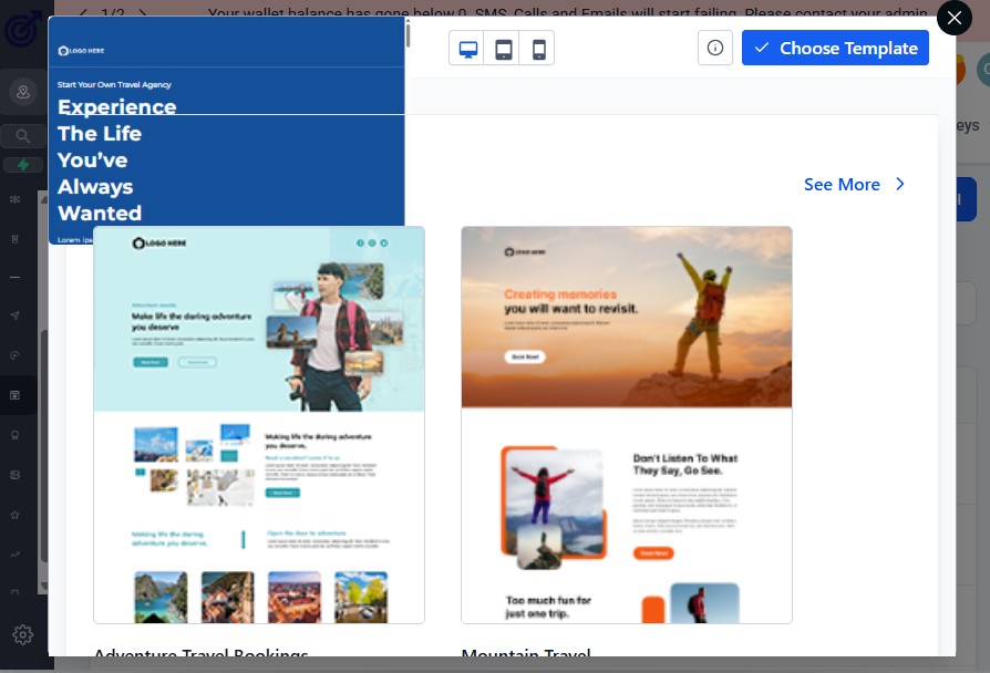 GoHighLevel for Travel Agents: (2026 Helpful Tutorial) 17 GoHighLevel Travel Agents Funnel Example